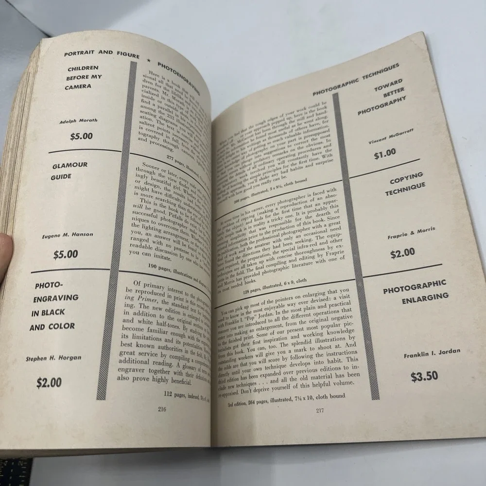The‎ American Annual Of Photography 1951 Volume 65 Paperback Vintage Camera Adds